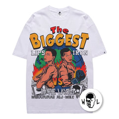 Warren Lotas Ali vs. Tyson "The Biggest" T-Shirt - White