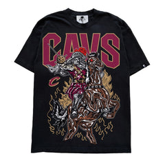 Warren Lotas Cleveland Cavaliers Knight & Horse T-Shirt - Black
