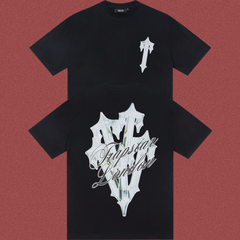 Trapstar Lily Flower & London Script Tee - Black