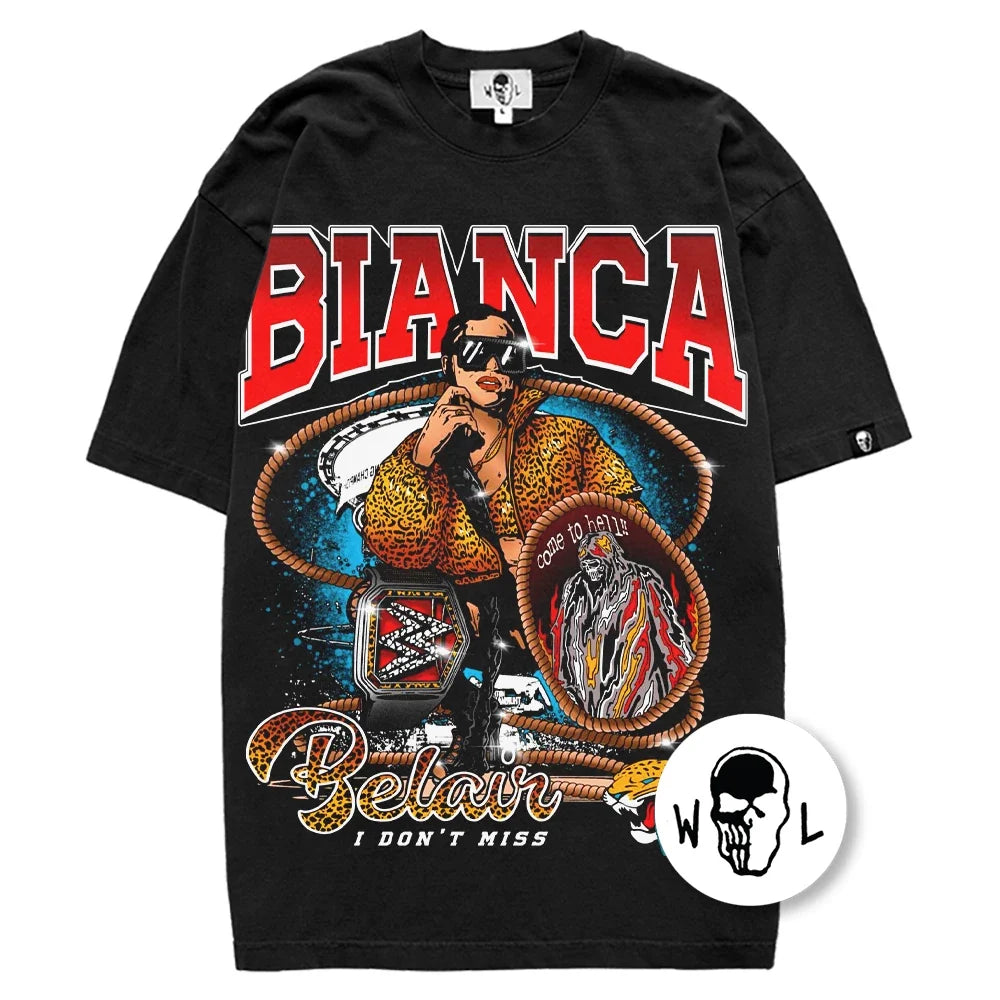 Warren Lotas Bianca Belair T-Shirt - Black