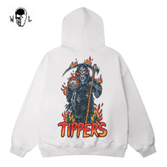 Warren Lotas Tippers Reaper Hoodie - White