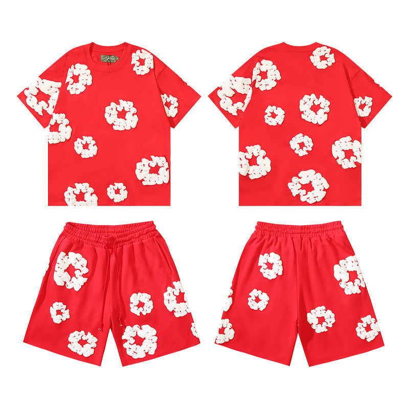 Denim Tears Cotton Wreath  Set - Red