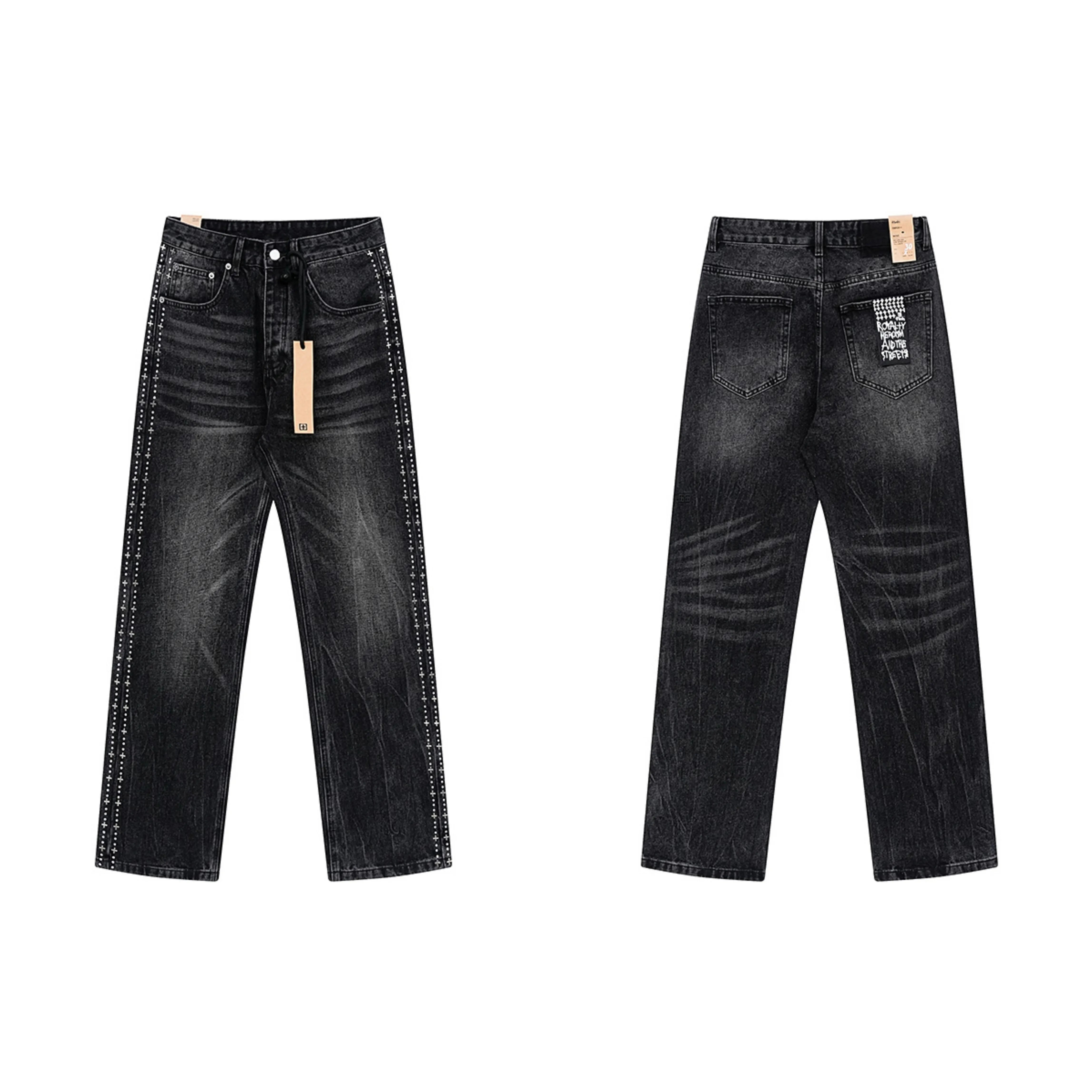 Ksubi Chitch / Van Winkle Whiskered Denim - Washed Black