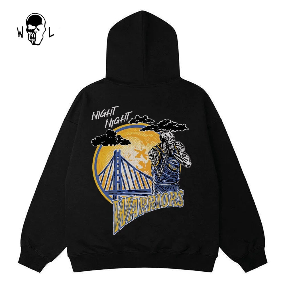 Warren Lotas Night Night Warriors Hoodie - Black