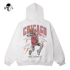 Warren Lotas Chicago Red Legend Hoodie - White