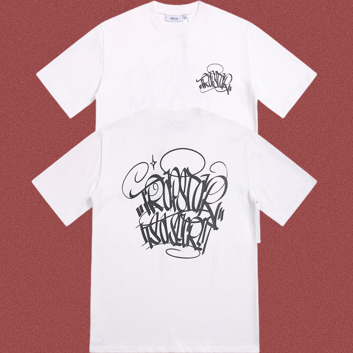 Trapstar Graffiti Signature Graphic Tee - White