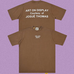 Gallery Dept. Art On Display Short Sleeve T-Shirt - Brown