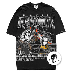 Warren Lotas Gervonta Davis Boxing Match T-Shirt - Black
