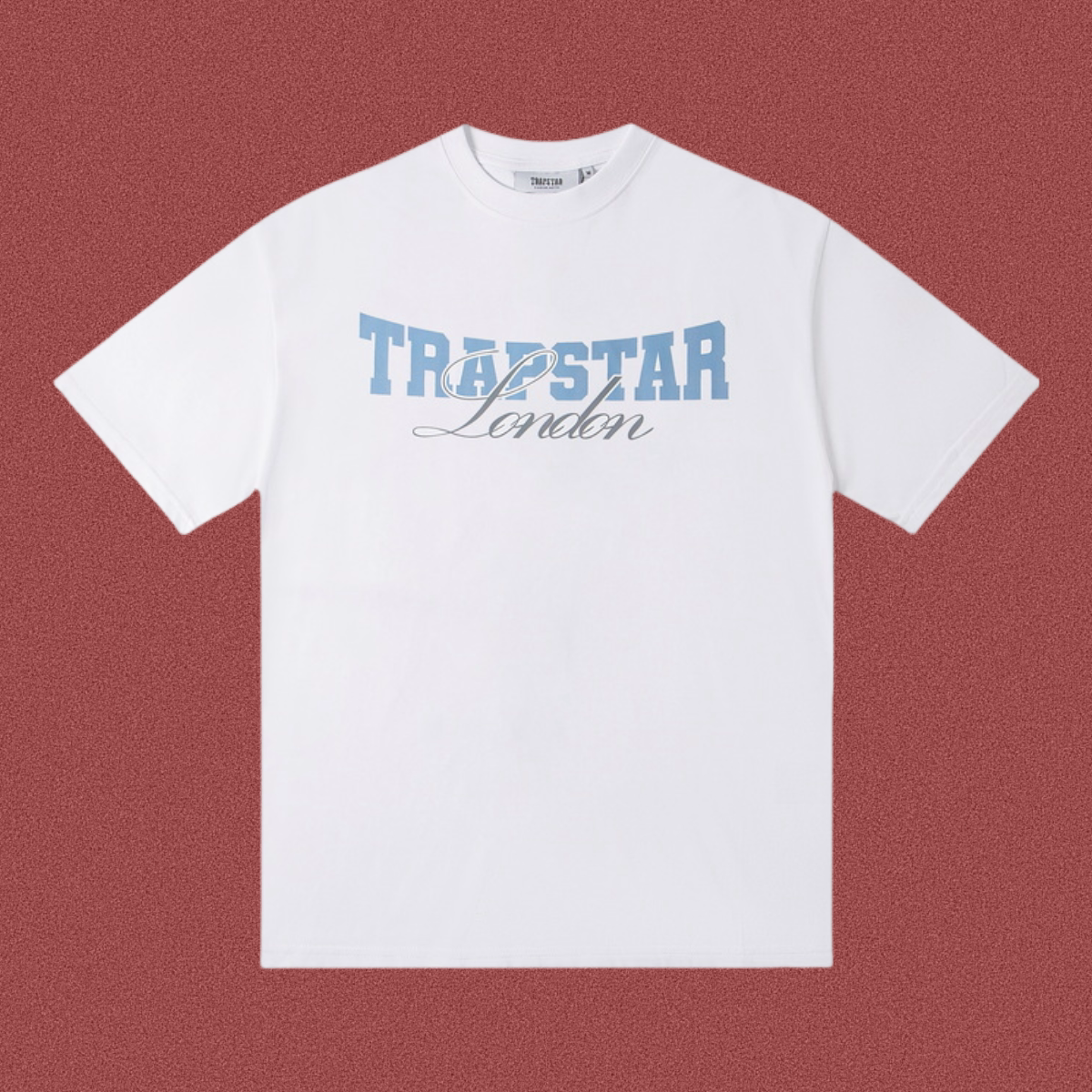 Trapstar London Collegiate Arch Graphic Tee - White/Blue