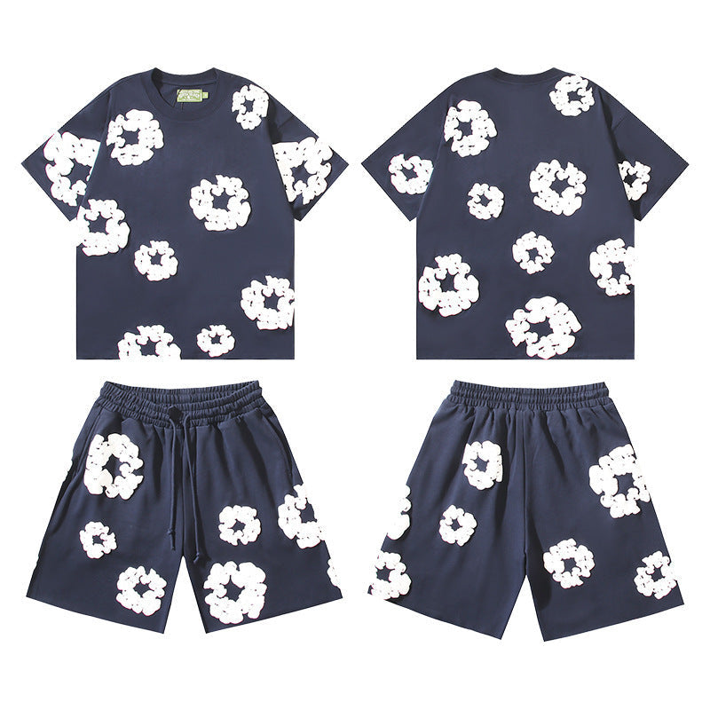 Denim Tears Cotton Wreath Set - Navy Blue