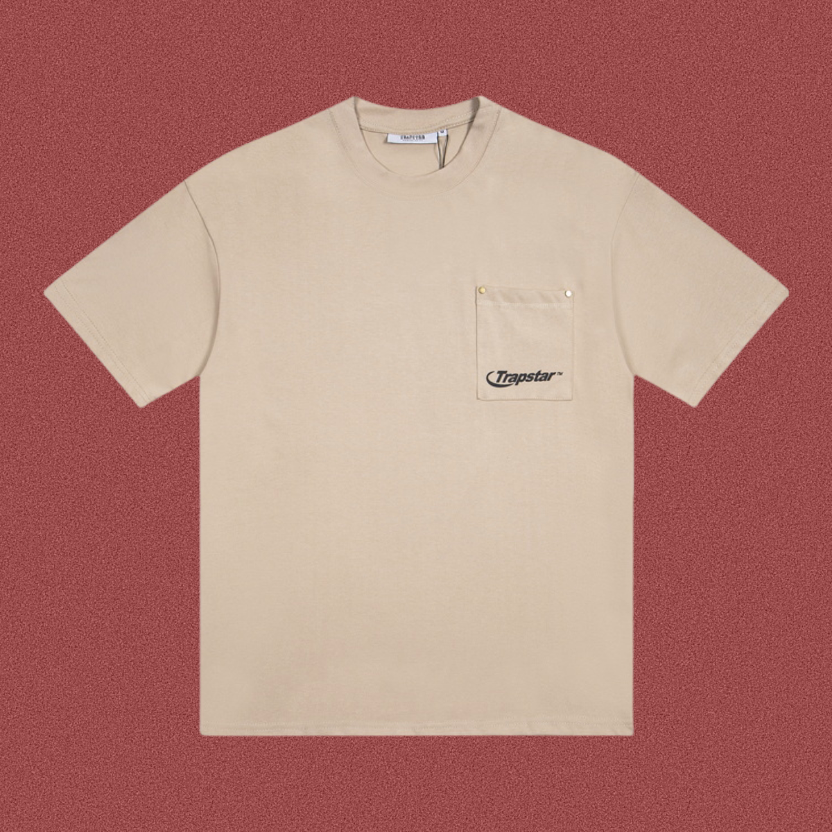 Trapstar Utility Pocket Graphic Tee - Sand/Khaki