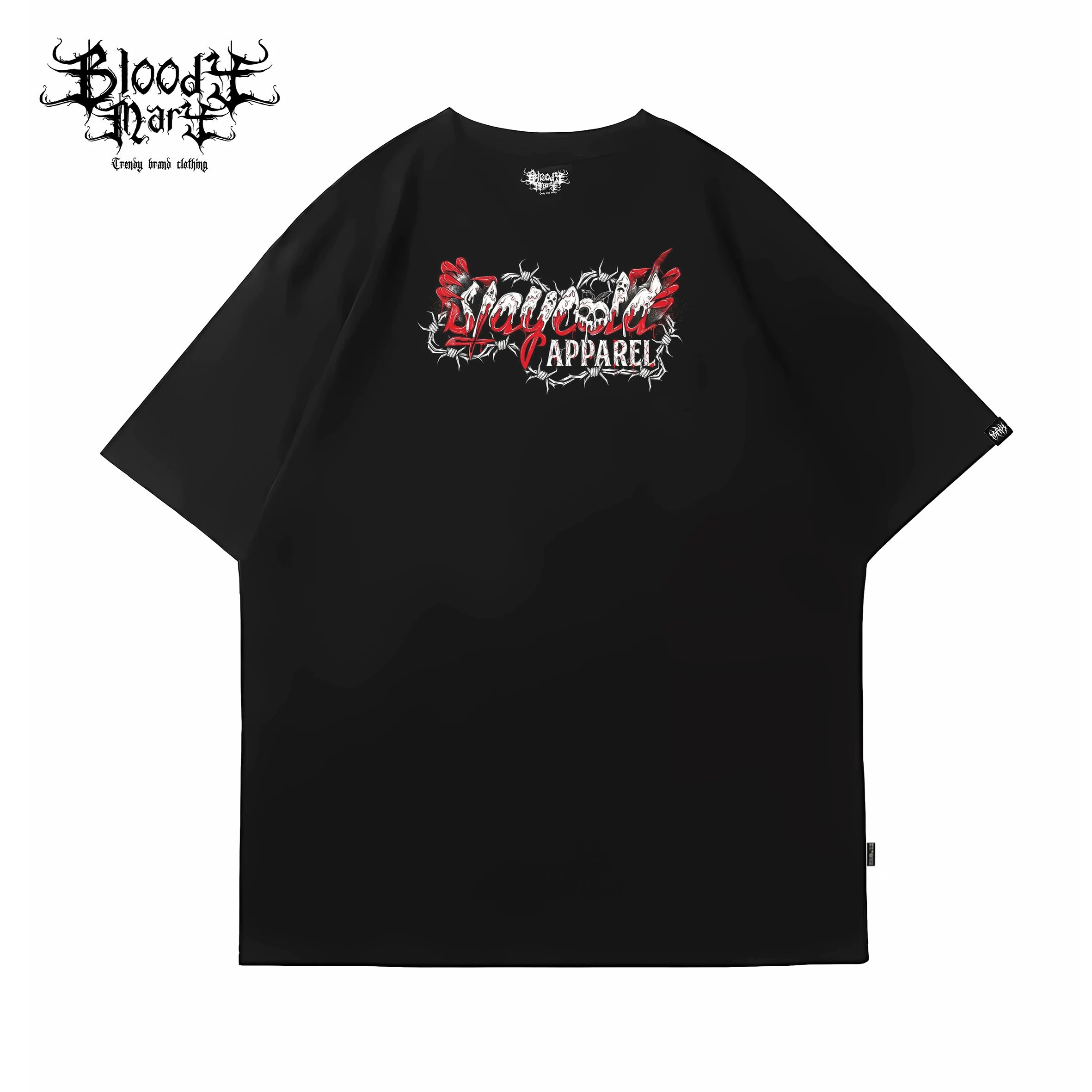 Trendy American retro short sleeved men's and women's loose cotton heavyweight niche hip-hop T-shirt dopamine manga short sleeved T-shirt