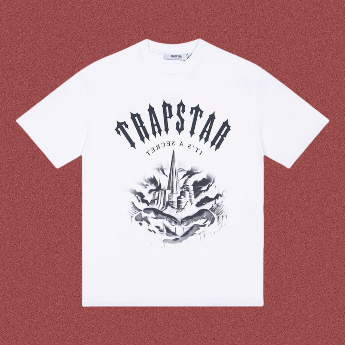 Trapstar Castle Hands Graphic Tee - White