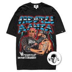 Warren Lotas WrestleMania Wrestling T-Shirt - Black