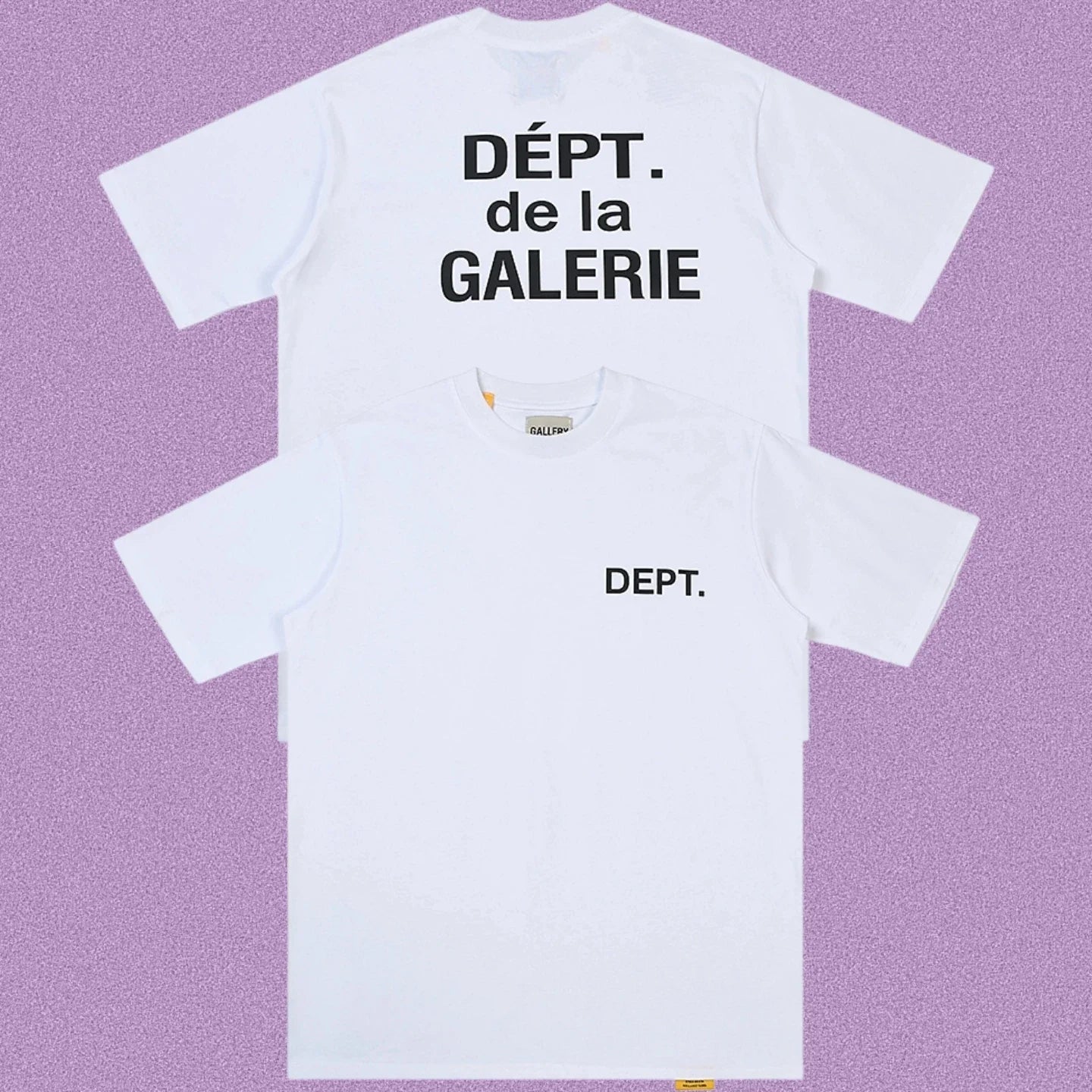 Gallery Dept. DÉPT. de la GALERIE Short Sleeve T-Shirt - White/Black