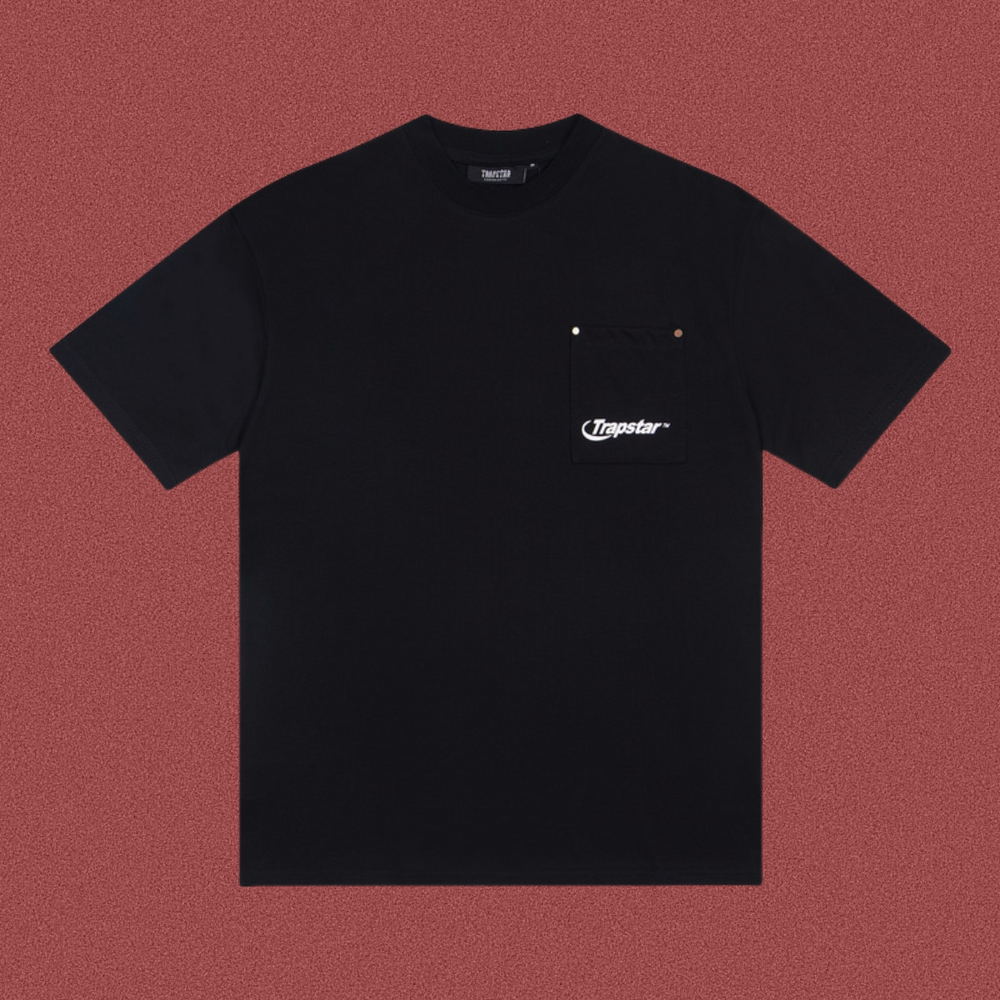Trapstar Utility Pocket Graphic Tee - Black