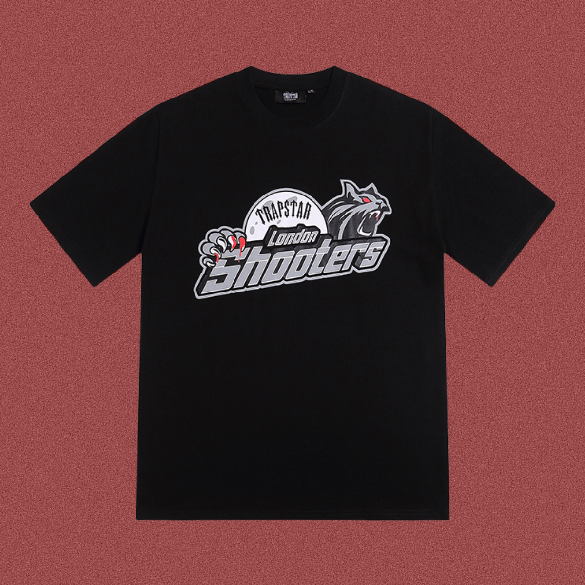 Trapstar London Shooters Panther Graphic Tee - Black