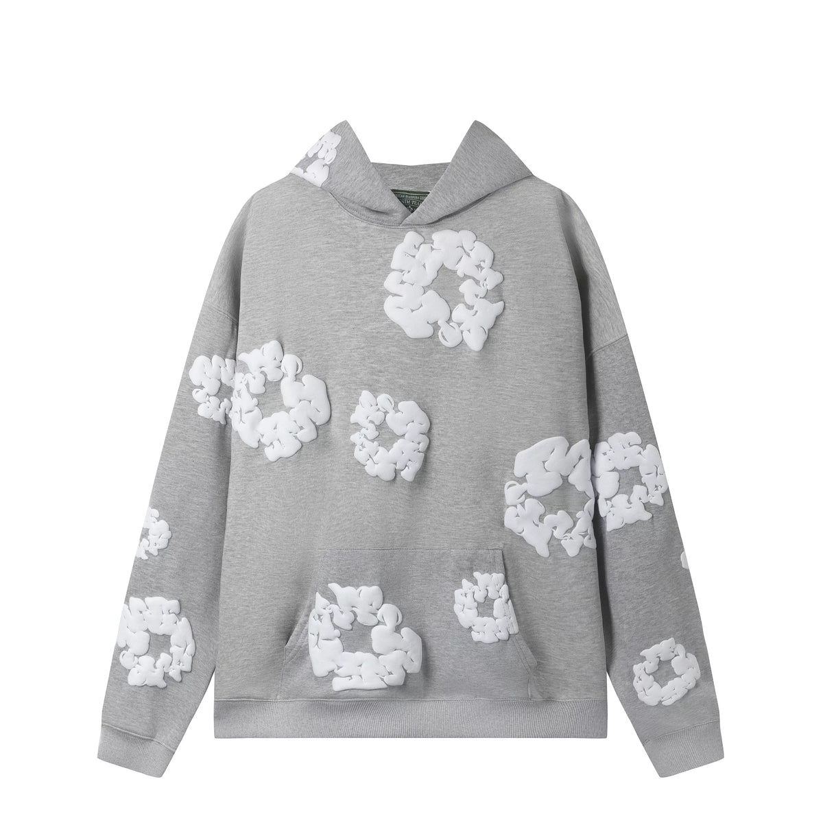Denim Tears Cotton Wreath Hoodie - Grey