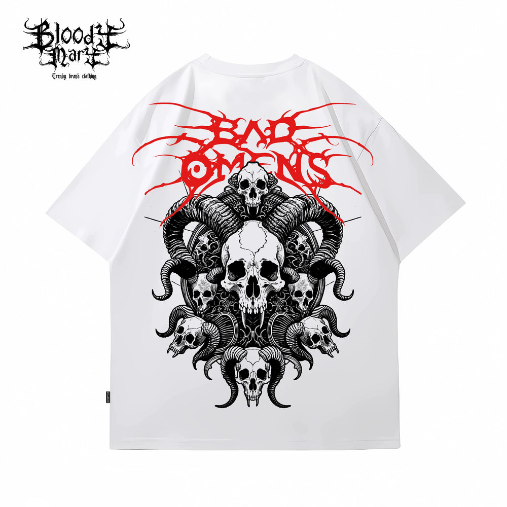 American street Chicano floral font short sleeved loose cotton heavyweight niche hip-hop tattoo artist trendy T-shirt