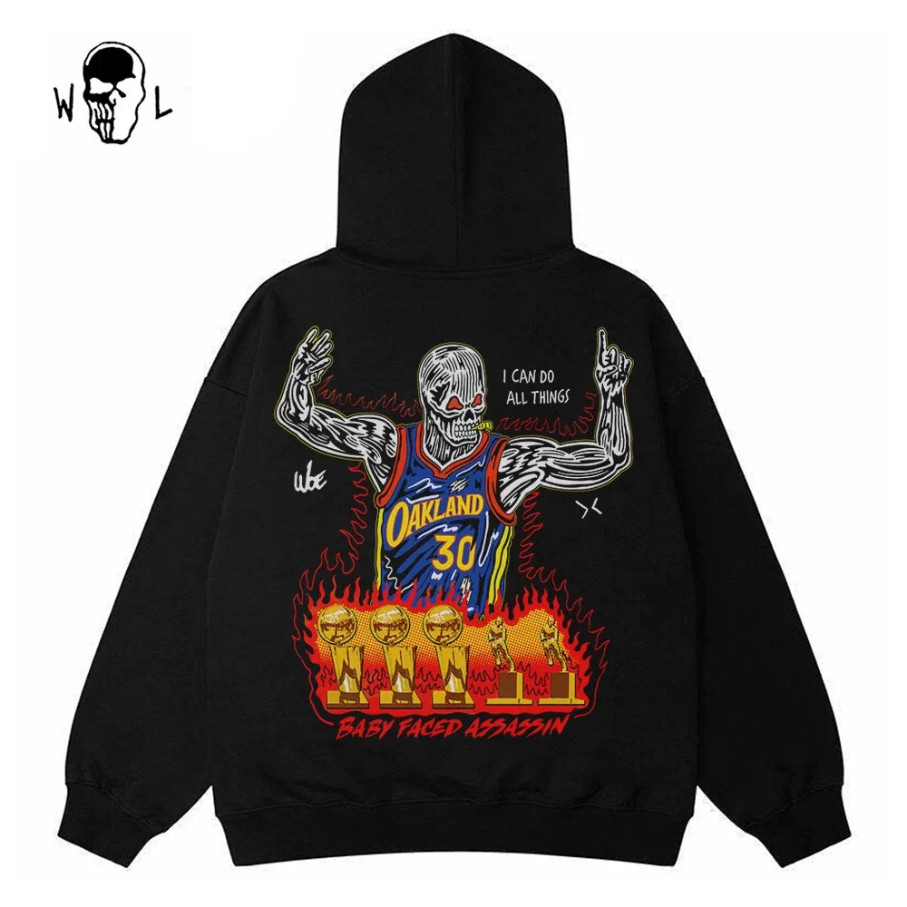 Warren Lotas Baby Faced Assassin Hoodie - Black