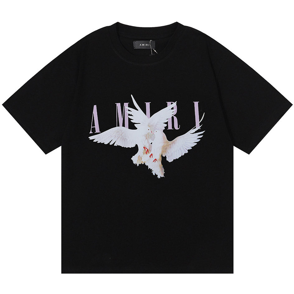 Amiri Fashion Peace Pigeon T-Shirt