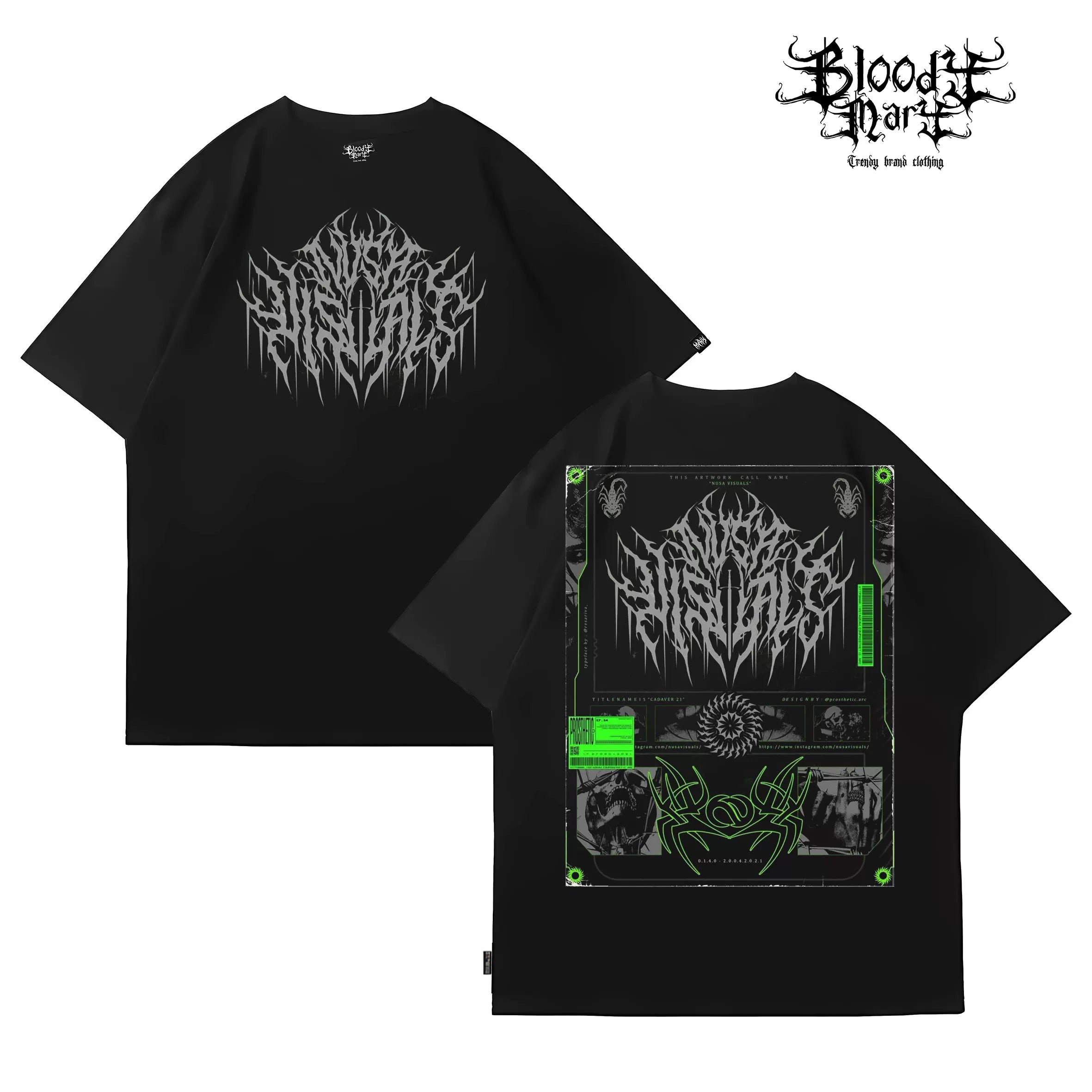 Original trendy brand design, American Gothic dark floral font, hip-hop, West Coast T-shirt, tattoo artist, heavyweight pure cotton