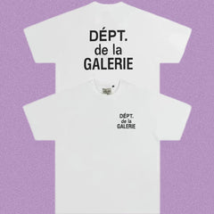 Gallery Dept. DÉPT. de la GALERIE Short Sleeve T-Shirt - White/Black