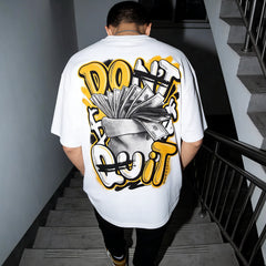 American style street hip-hop with Kano graffiti characters, West Coast banknote street dance tattoo artist, gang, high street, round neck