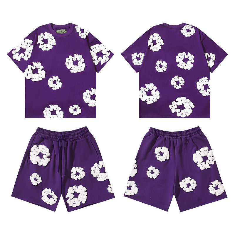 Denim Tears Cotton Wreath  Set - Purple