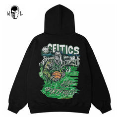 Warren Lotas Boston Celtics "Dirty Water" Hoodie - Black