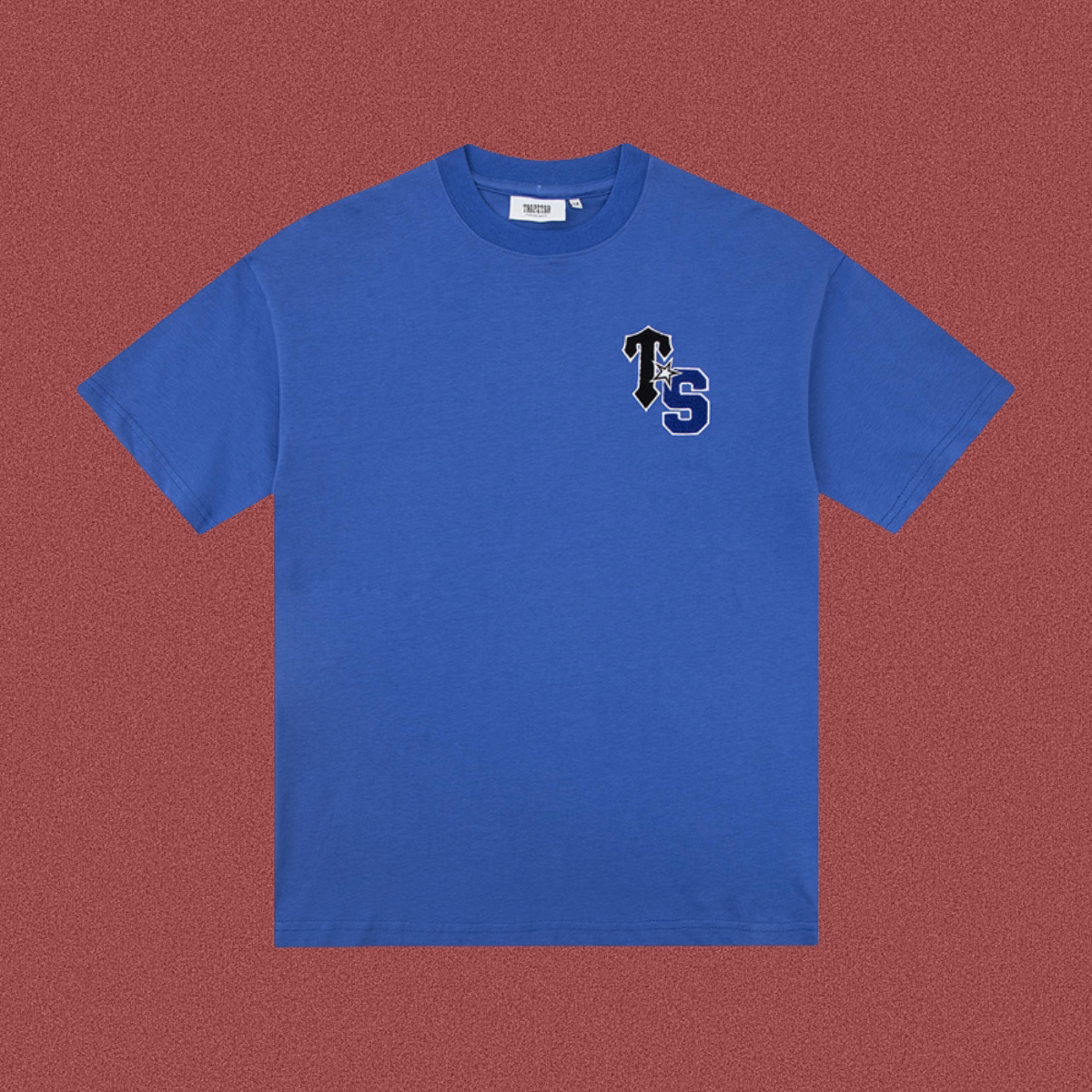 Trapstar "TS" Monogram Chest Logo Tee - Royal Blue