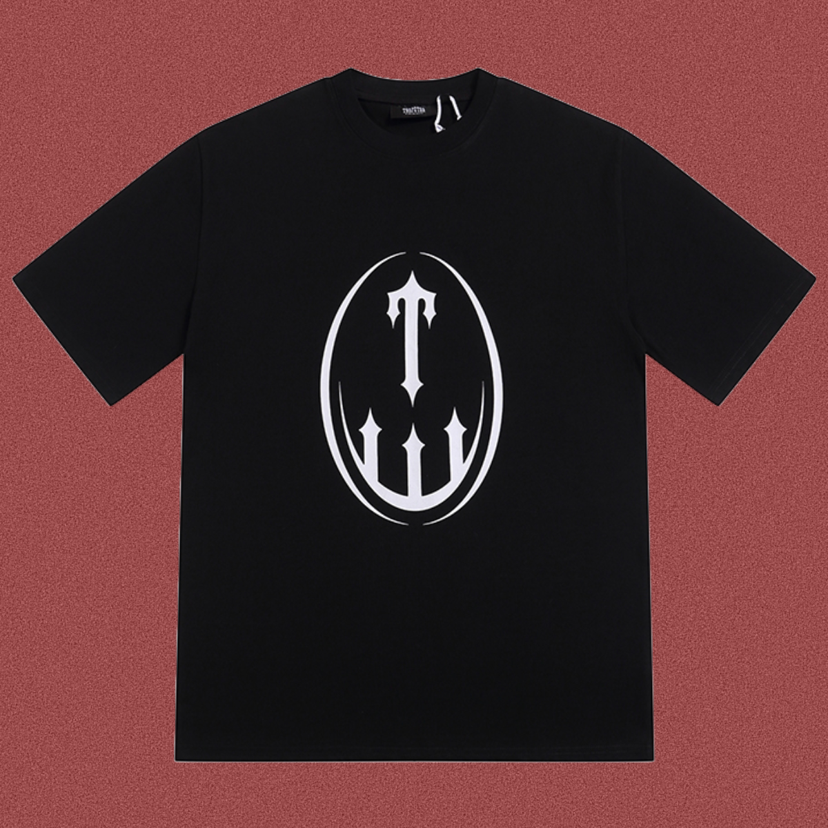 Trapstar Decoded Oval Logo Tee - Black