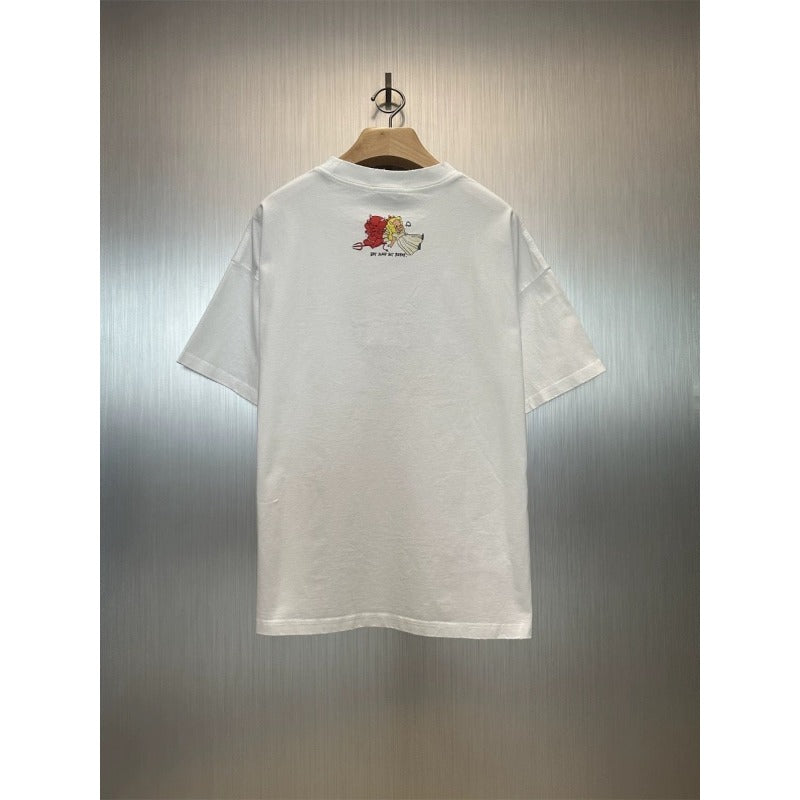 VTG T Shirts Men Creative Pure Cotton High-Street Fashion