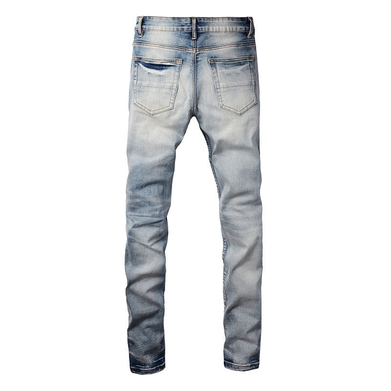 Men Trendy Jeans High-street trendy apparel