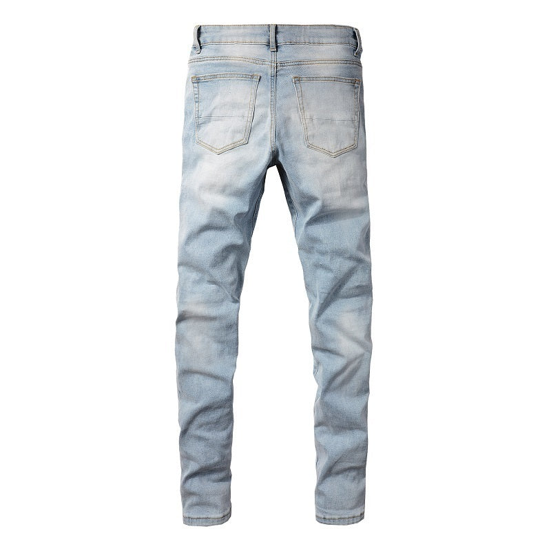 Men Trendy Jeans High-street trendy apparel