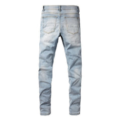 Men Trendy Jeans High-street trendy apparel