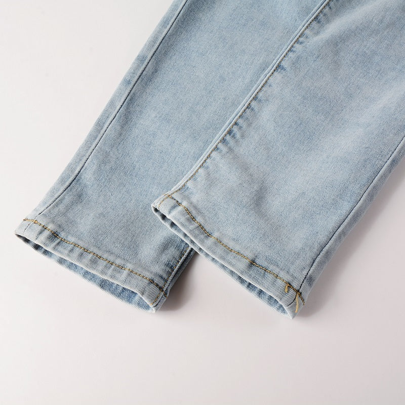 Men Trendy Jeans High-street trendy apparel