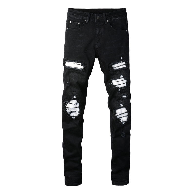 Men Trendy Jeans High-street trendy apparel
