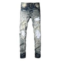 Men Trendy Jeans High-street trendy apparel