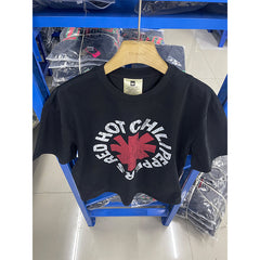 VTG T Shirts Men Creative Pure Cotton High-Street Fashion