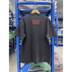 VTG T Shirts Men Creative Pure Cotton High-Street Fashion