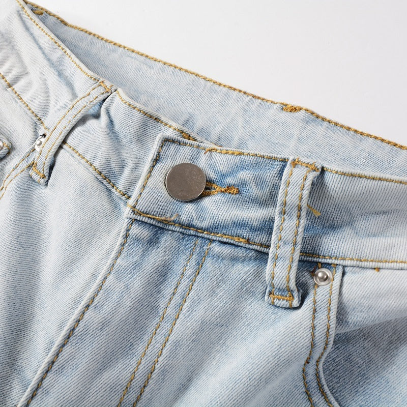 Men Trendy Jeans High-street trendy apparel