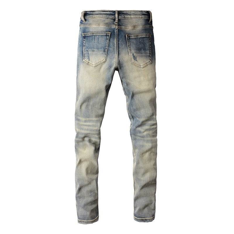 Men Trendy Jeans High-street trendy apparel