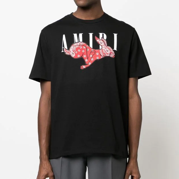 Amiri Fashion Rabit T-Shirt
