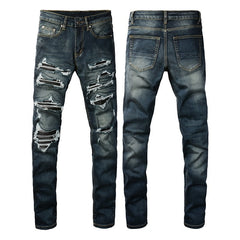 Men Trendy Jeans High-street trendy apparel