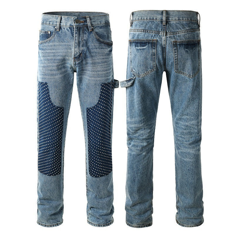 Men Trendy Jeans High-street trendy apparel