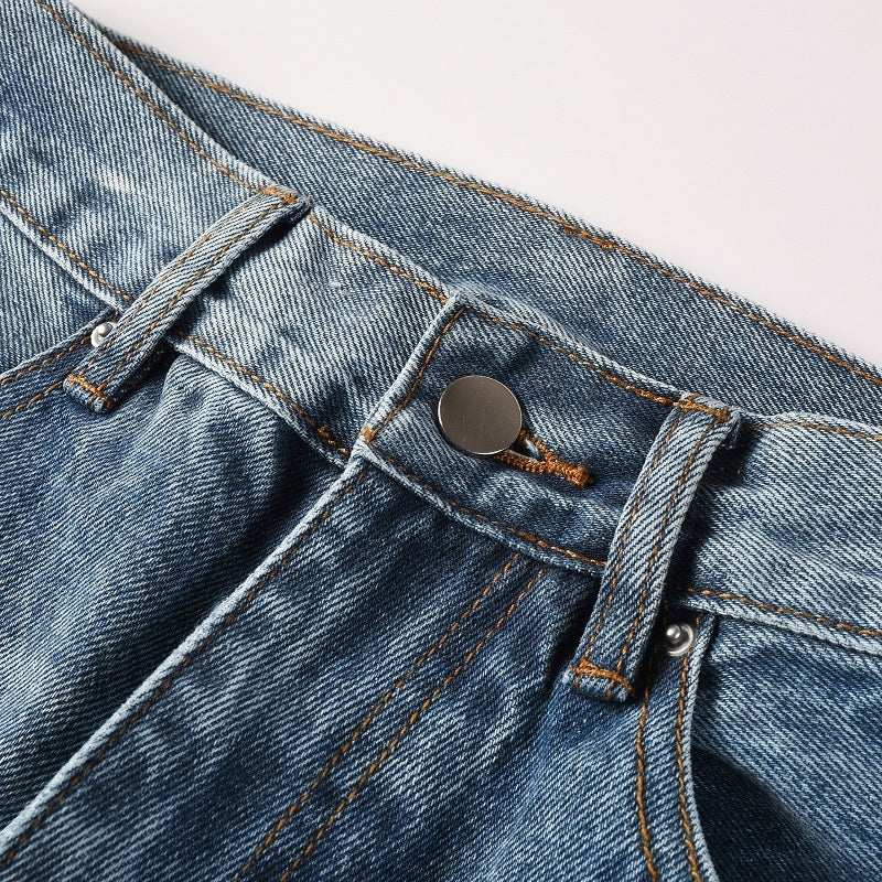Men Trendy Jeans High-street trendy apparel