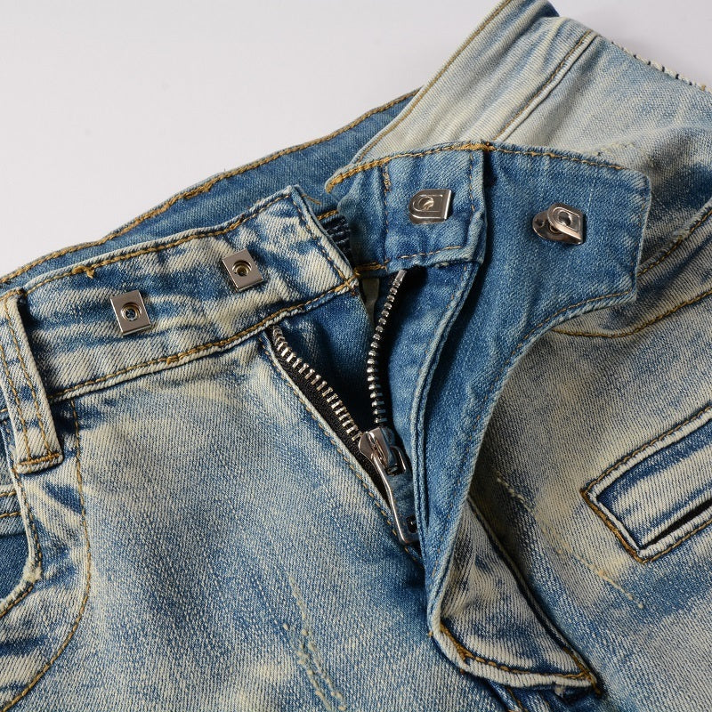 Men Trendy Jeans High-street trendy apparel