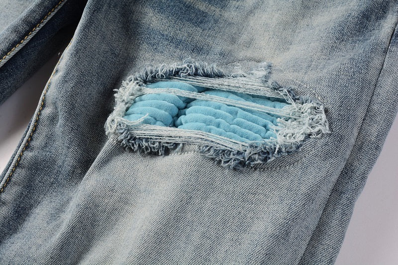 Men Trendy Jeans High-street trendy apparel