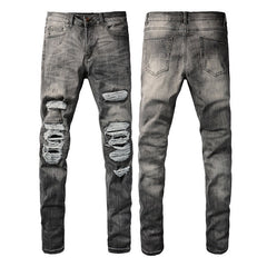 Men Trendy Jeans High-street trendy apparel